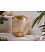 Invicta Interior Deco lantaarn ORIENT 25cm goud metaal met patina handgemaakte lantaarn - 43826