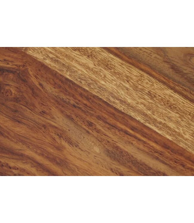 Invicta Interior Design salontafel set van 2 ELEMENTS 75cm bruin Sheesham massief houten afwerking - 6040711