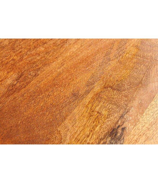 Invicta Interior Massief houten tv lowboard VULCANO 160cm hangende natuurlijke mango woonkamer - 43351