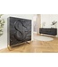 Invicta Interior Highboard SNAKE 120cm black mango wood - 45633