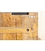 Invicta Interior Highboard SNAKE 120cm black mango wood - 45633