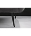 Invicta Interior Sofa NOBLESSE 165cm 2-seater velvet grey - 45050
