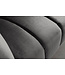 Invicta Interior Sofa NOBLESSE 165cm 2-seater velvet grey - 45050