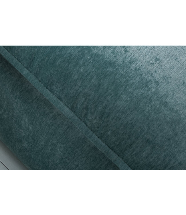 Invicta Interior Invicta Interior Grote 3-zitsbank HEAVEN Teal 200cm taupe fluwelen veerkern afneembare hoes bank - 3857