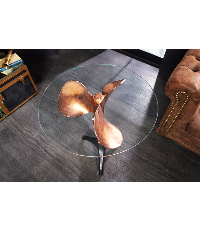 Invicta Interior Glasplaat Ø 60cm rond voor salon- en bijzettafels 8mm gehard glas