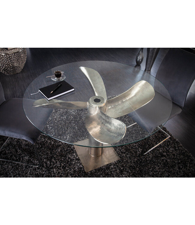 Invicta Interior Glasplaat Ø 105cm rond voor eettafels 8mm gehard glas