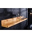 Invicta Interior Massieve wandplank MAKASSAR 110 cm naturel mangohout handgemaakt - 44742