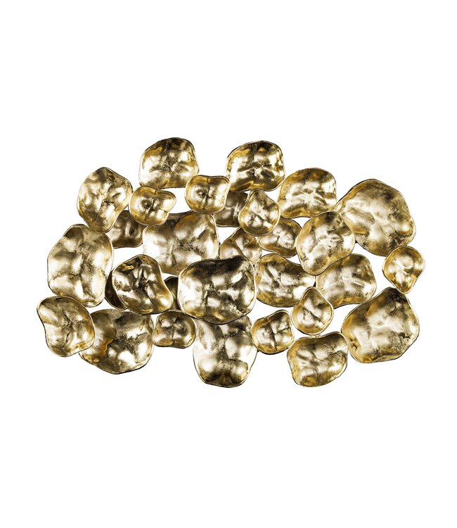 Invicta Interior Moderne wanddecoratie VARIATION 105cm goud metaal handgemaakt - 43823