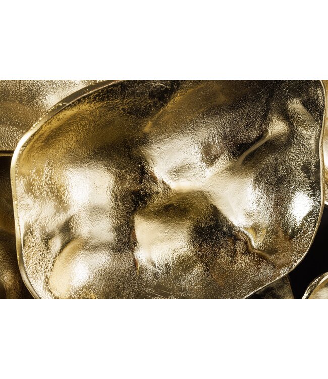 Invicta Interior Moderne wanddecoratie VARIATION 105cm goud metaal handgemaakt - 43823