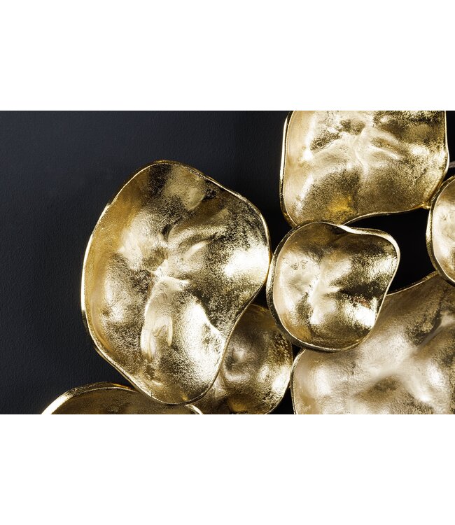 Invicta Interior Moderne wanddecoratie VARIATION 105cm goud metaal handgemaakt - 43823