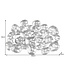 Invicta Interior Wanddecoratie VARIATION 100cm silver handgemaakt - 43822
