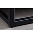 Invicta Interior Massief highboard BARRACUDA 120cm bruin mangohout met teakhouten front zwart metaal - 44989