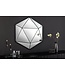 Invicta Interior Design spiegel DIAMOND 65cm zwart metaal handgemaakt - 43824