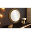 Invicta Interior Ronde wandspiegel PEARLS 75cm goud metaal - 43821