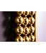 Invicta Interior Ronde wandspiegel PEARLS 75cm goud metaal - 43821