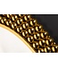 Invicta Interior Ronde wandspiegel PEARLS 75cm goud metaal - 43821