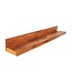 Invicta Interior Massieve wandplank MAKASSAR 140cm bruin sheeshamhout afwerking - 44746