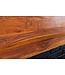 Invicta Interior Massieve wandplank MAKASSAR 140cm bruin sheeshamhout afwerking - 44746