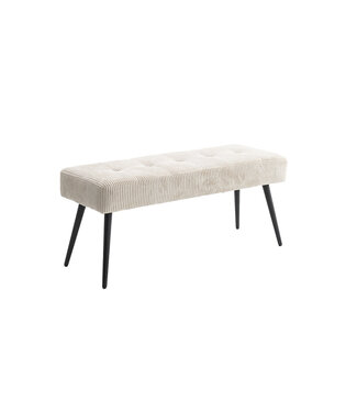 Invicta Interior Bank BOUTIQUE 100cm beige koord - 45729