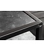 Invicta Interior Moderne bartafel SLIM LINE 120 cm grafiet metalen bartafel - 44736