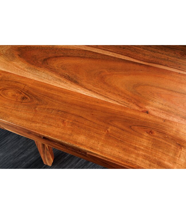 Invicta Interior Massieve secretaresse MONSOON 100cm natuurlijk acaciahouten bureau - 44447