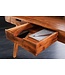 Invicta Interior Massieve secretaresse MONSOON 100cm natuurlijk acaciahouten bureau - 44447