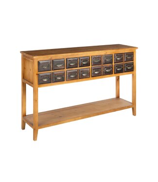 Invicta Interior Console HERITAGE 125cm grenenhout nature - 44480