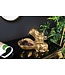 Invicta Interior Handgemaakte Decoratieve Schaal HIPPO 30cm messing goud metaal aluminium - 44883