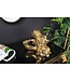 Invicta Interior Handgemaakte Decoratieve Schaal HIPPO 30cm messing goud metaal aluminium - 44883