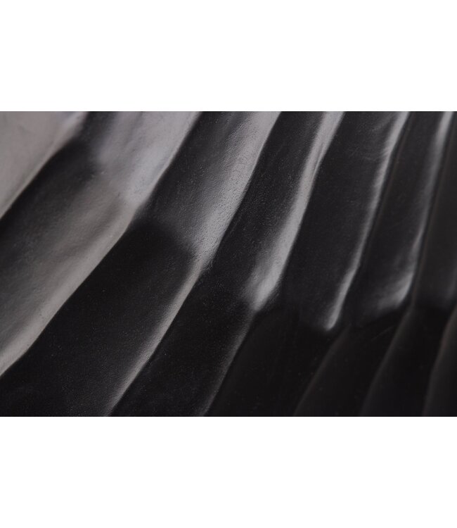 Invicta Interior Massief dressoir SCORPION 180cm zwart hangend mangohout 3D design - 44524