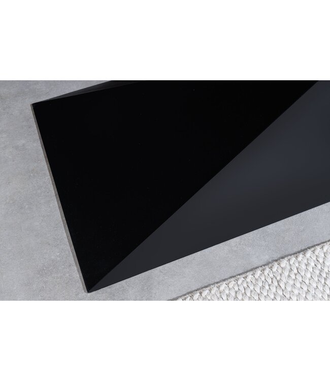 Invicta Interior Massieve eettafel MAMMUT BALANCE 200cm naturel bruin acacia zwarte boomrand - 44361