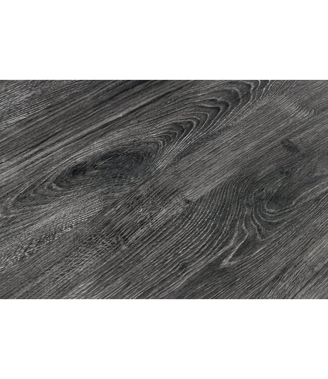 Invicta Interior Industriële eettafel WILD 160cm grijs witgekalkt wild eiken design boomrand zwart X-poot - 45085