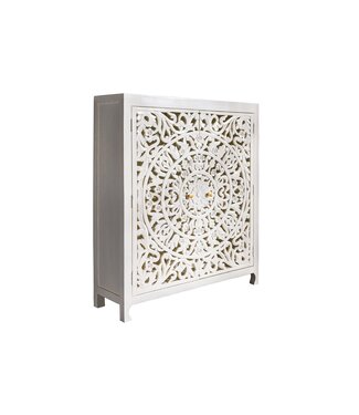 Invicta Interior Highboard MARRAKECH 140cm wit mango hout - 43866
