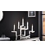 Invicta Interior Elegante kandelaar ABSTRACT 50cm zilver voor vijf kaarsen handgemaakt - 44886