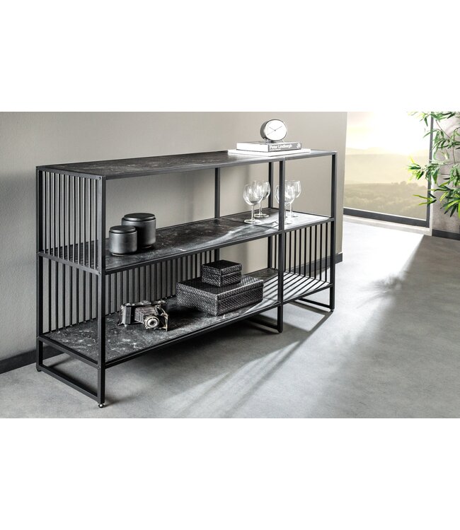 Invicta Interior Moderne boekenkast ARCHITECTURE 120cm grafiet - 44764
