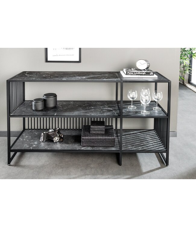 Invicta Interior Moderne boekenkast ARCHITECTURE 120cm grafiet - 44764