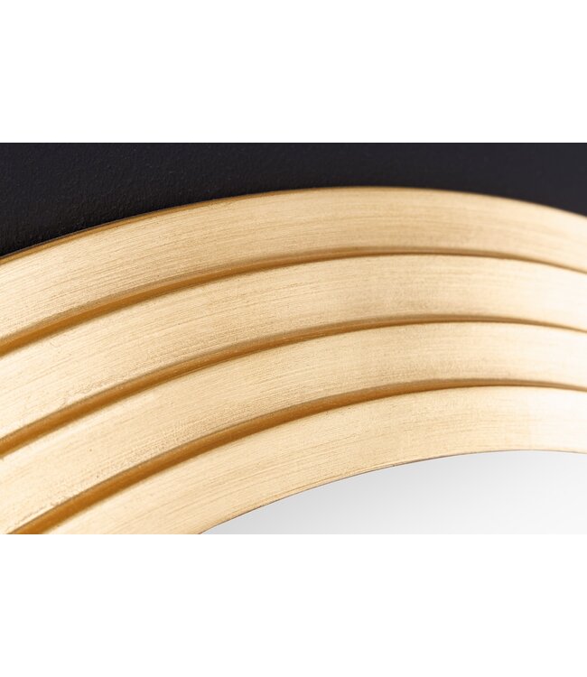 Invicta Interior Edele wandspiegel ART DECO 160 cm goudkleurige rondboogspiegel - 44678