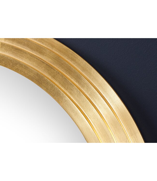 Invicta Interior Edele wandspiegel ART DECO 160 cm goudkleurige rondboogspiegel - 44678