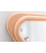 Invicta Interior Design Wandspiegel CURVY 160cm abrikoos Pastel Spiegel - 44676