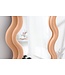Invicta Interior Design Wandspiegel CURVY 160cm abrikoos Pastel Spiegel - 44676