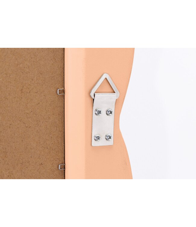 Invicta Interior Design Wandspiegel WAVE 160cm abrikoos pastel ronde boogspiegel - 44677