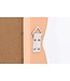 Invicta Interior Design Wandspiegel WAVE 160cm abrikoos pastel ronde boogspiegel - 44677