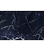 Invicta Interior Handgemaakte salontafel STONE 75cm zwart marmer design metaal - 44853