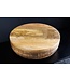 Invicta Interior Handgemaakte Kom PUUR NATUUR 40cm Natuurlijk Mango Hout Rond met Deksel Sieradenblik - 44472