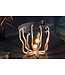 Invicta Interior Ronde bijzettafel WILDLIFE OCTOPUS 50cm goud sculptuur glas - 44567