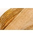 Invicta Interior Side table SIMPLY CLEVER 60cm naturel mango hout carrying zwart handle - 44349