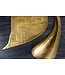 Invicta Interior Design salontafel WILDLIFE walvisvin 70cm goud metaal handgemaakt - 43472
