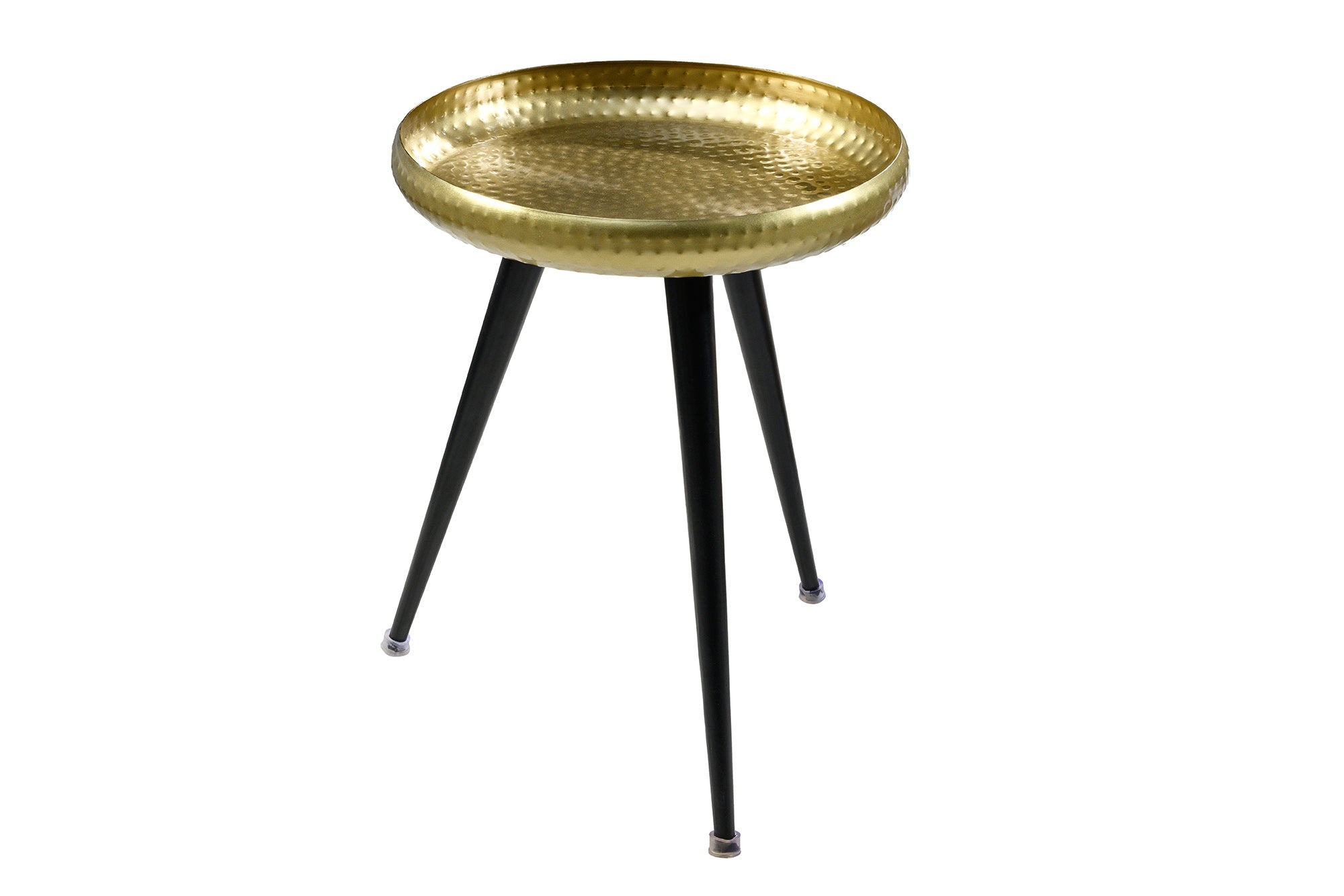Side table ORIENT 45cm hammer stroke design messing goud - 44350