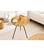 Invicta Interior Handgemaakte bijzettafel SIMPLY CLEVER 60cm naturel mangohout met handvat - 44349