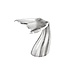 Invicta Interior Design Bijzettafel WILDLIFE Whale Fin 60cm zilver metaal handgemaakt - 44842